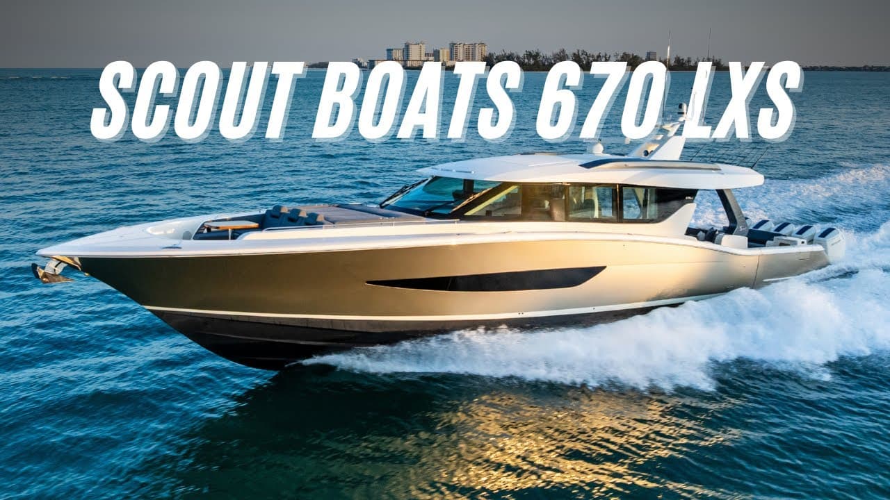 The World's Largest Outboard: Scout 670 LXS