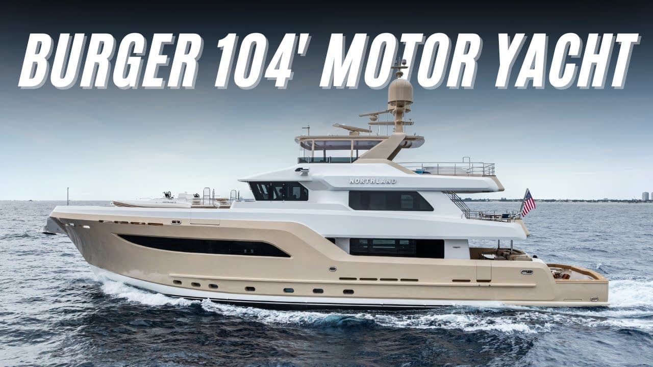 2017 Burger 104 Motoryacht