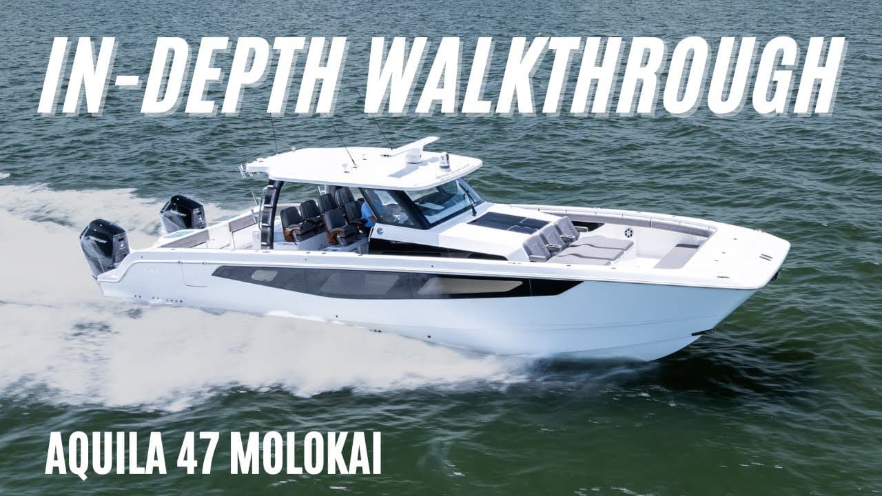 Welcome Aboard The Aquila 47 Molokai